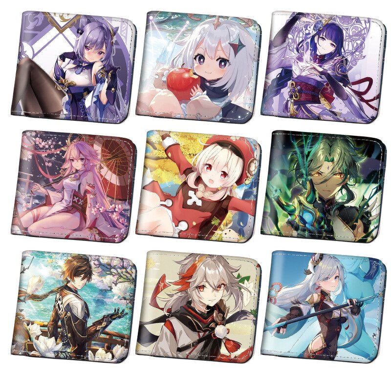 Coin Purse Manufacturer - OEM/ODM Anime Zhongli Barbatos Genshin Impact