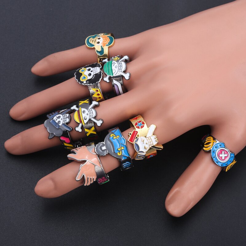 Cosplay Ring Manufacturer - OEM/ODM Anime One Pieces Metal Character
