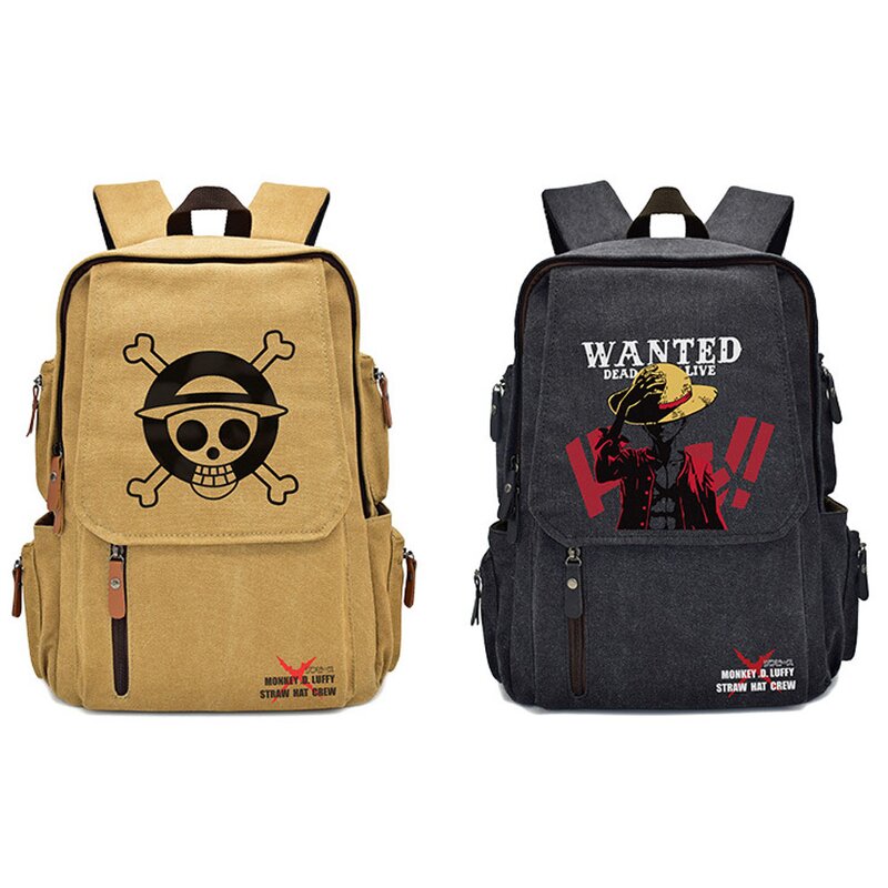 Anime Backpack Manufacturer - OEM/ODM New Style Canvas One Pieces
