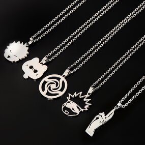 Anime Necklace Manufacturer - OEM/ODM Fashion Gojo Satoru Cat Pendant