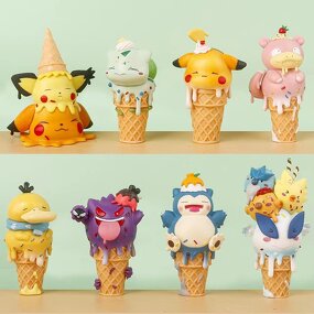 Anime Action Figures Manufacturer - OEM/ODM 8pcs/set Pet Baby Ice Cream