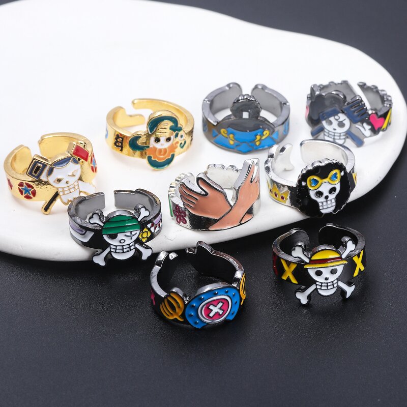 Cosplay Ring Manufacturer - OEM/ODM Anime One Pieces Metal Character