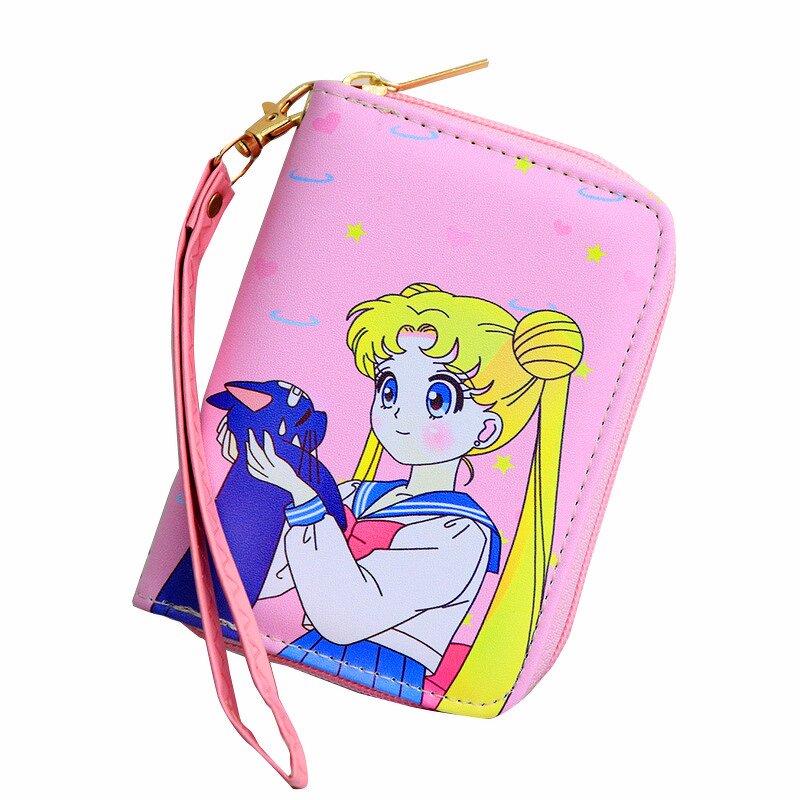 Coin Purse Manufacturer - OEM/ODM Cartoon Anime Print Cute Zip Pocket