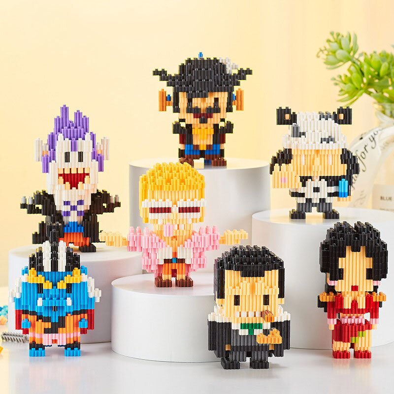 Building Blocks Toy Manufacturer - OEM/ODM Cartoon Bricks Luffy Zoro