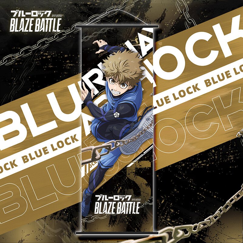 Anime Wall Scroll Manufacturer - OEM/ODM 25x70CM Isagi Yoichi Poster