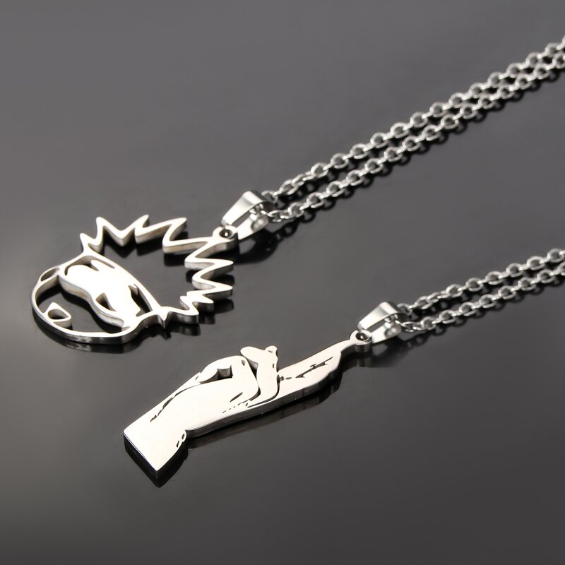 Anime Necklace Manufacturer - OEM/ODM Fashion Gojo Satoru Cat Pendant