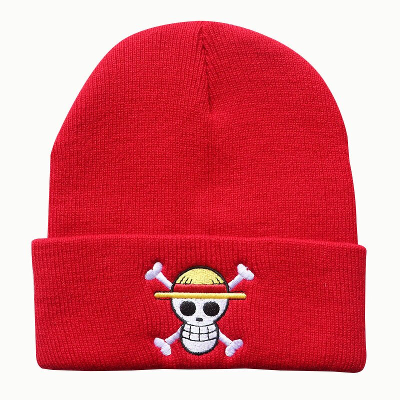 Knitted Hat Manufacturer - OEM/ODM Anime Embroidered Skull Luffy