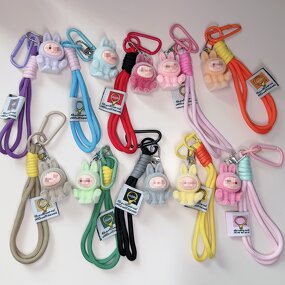 Doll Keychain Manufacturer - OEM/ODM Low Price Cute 3D Flocking