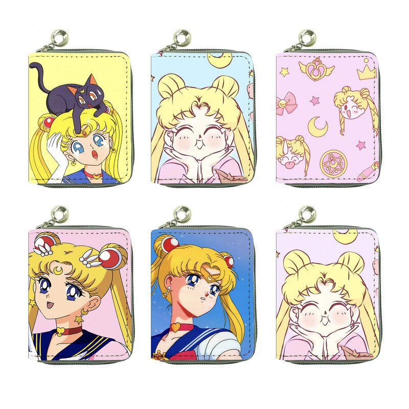 Coin Purse Manufacturer - OEM/ODM Cartoon Cute Student Sailor Moon