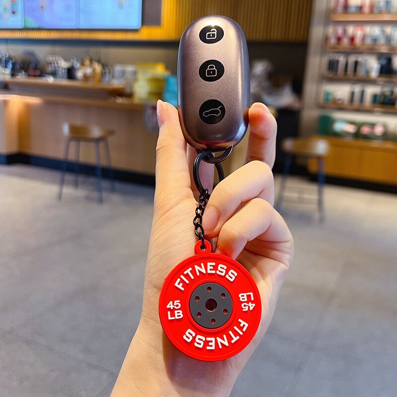 Gym Keychain Manufacturer - OEM Custom 3D Silicone Adjustable Kettlebell