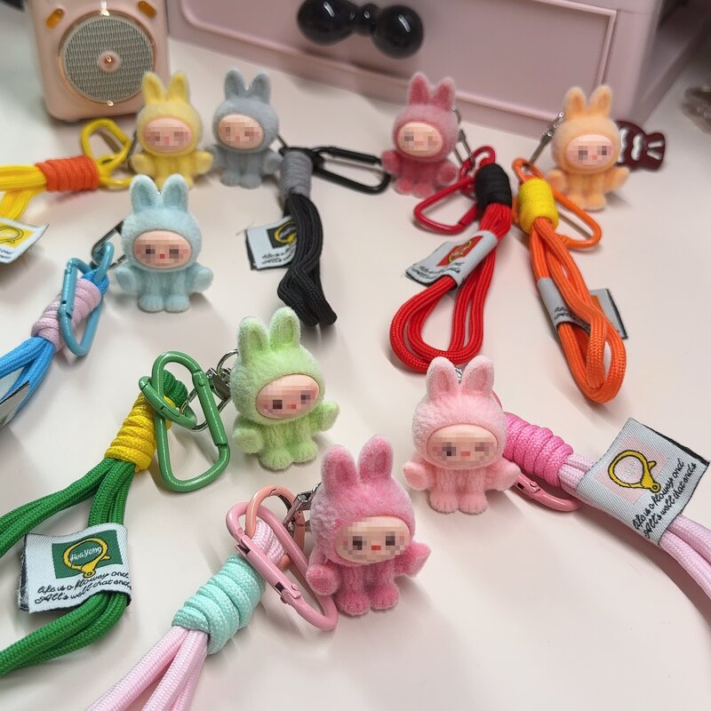 Doll Keychain Manufacturer - OEM/ODM Low Price Cute 3D Flocking