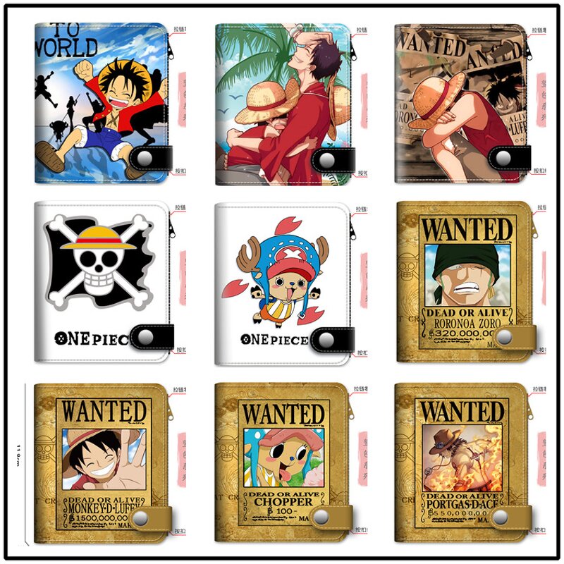 Coin Purse Manufacturer - OEM/ODM Cartoon Zoro Luffy One Pieces