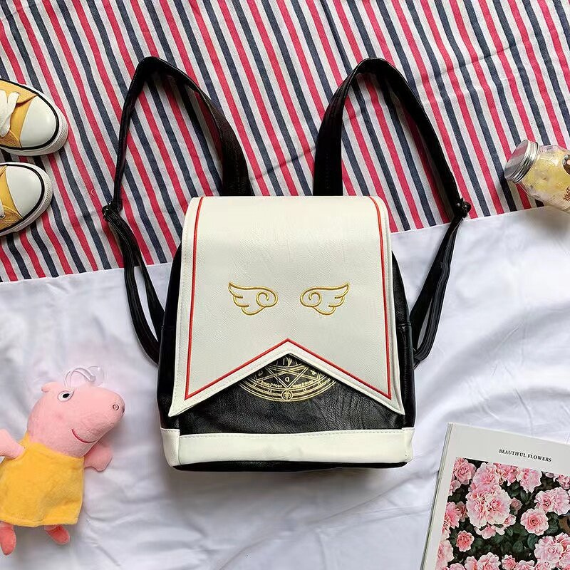 Anime Backpack Manufacturer - OEM/ODM Japanese Cute Wings PU Sailor