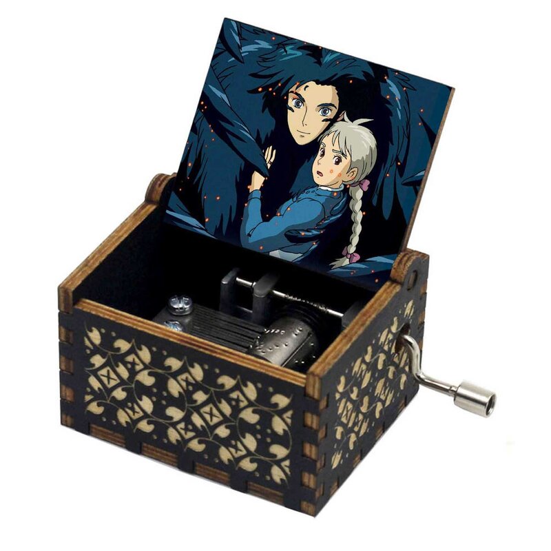 Wooden Music Box Manufacturer - Wholesale Melody Hand Crank Laser