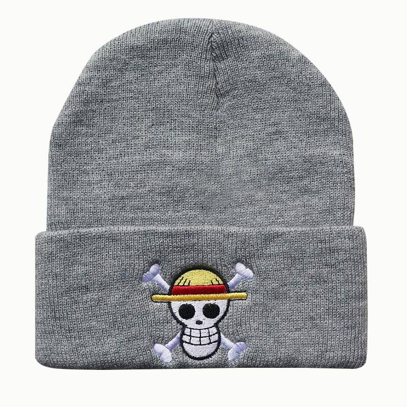 Knitted Hat Manufacturer - OEM/ODM Anime Embroidered Skull Luffy