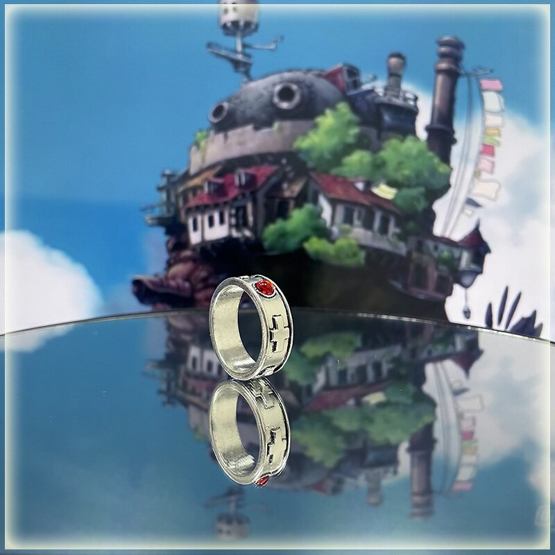 Anime Ring Manufacturer - OEM/ODM Movie Sophie Ruby Sapphire Couple