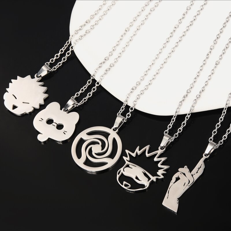 Anime Necklace Manufacturer - OEM/ODM Fashion Gojo Satoru Cat Pendant