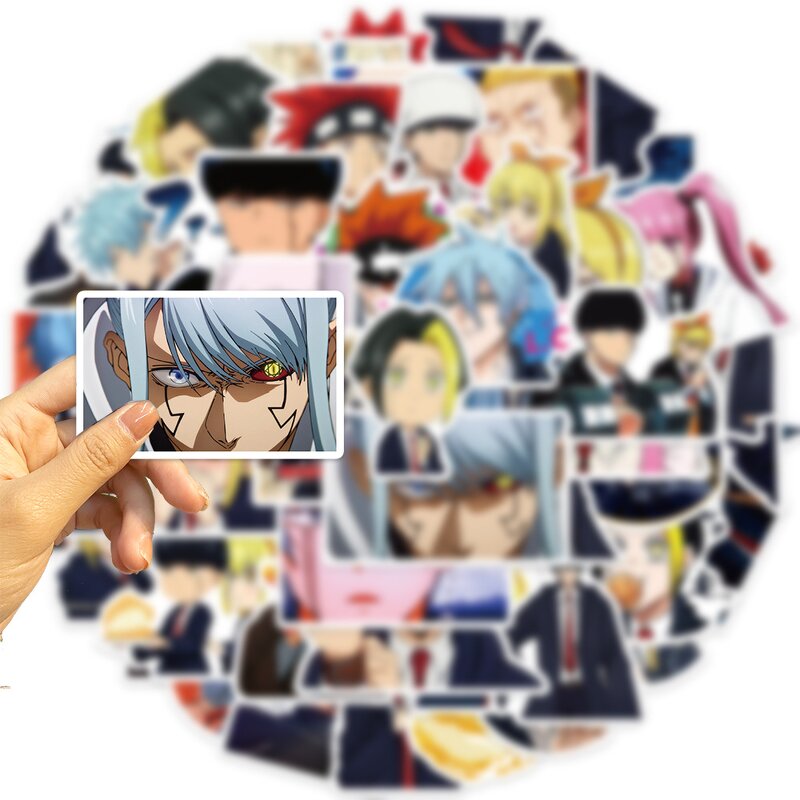 Anime Stickers Manufacturer - OEM/ODM 50 Pcs Magic and Muscles Mashle