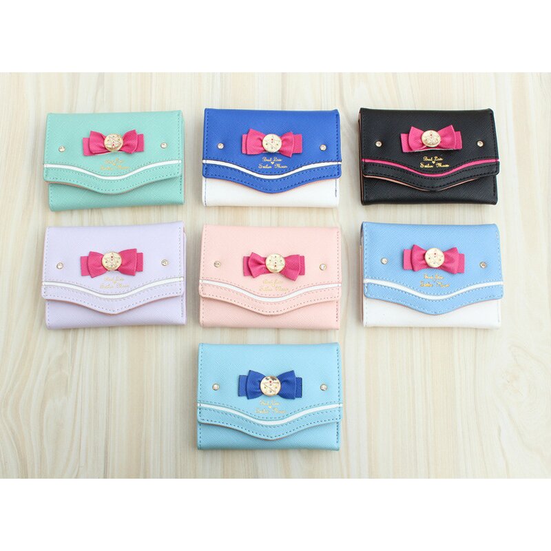 PU Wallet Manufacturer - OEM/ODM Fashion Cute Bow Coin Purse Sailor