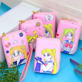 Coin Purse Manufacturer - OEM/ODM Cartoon Anime Print Cute Zip Pocket