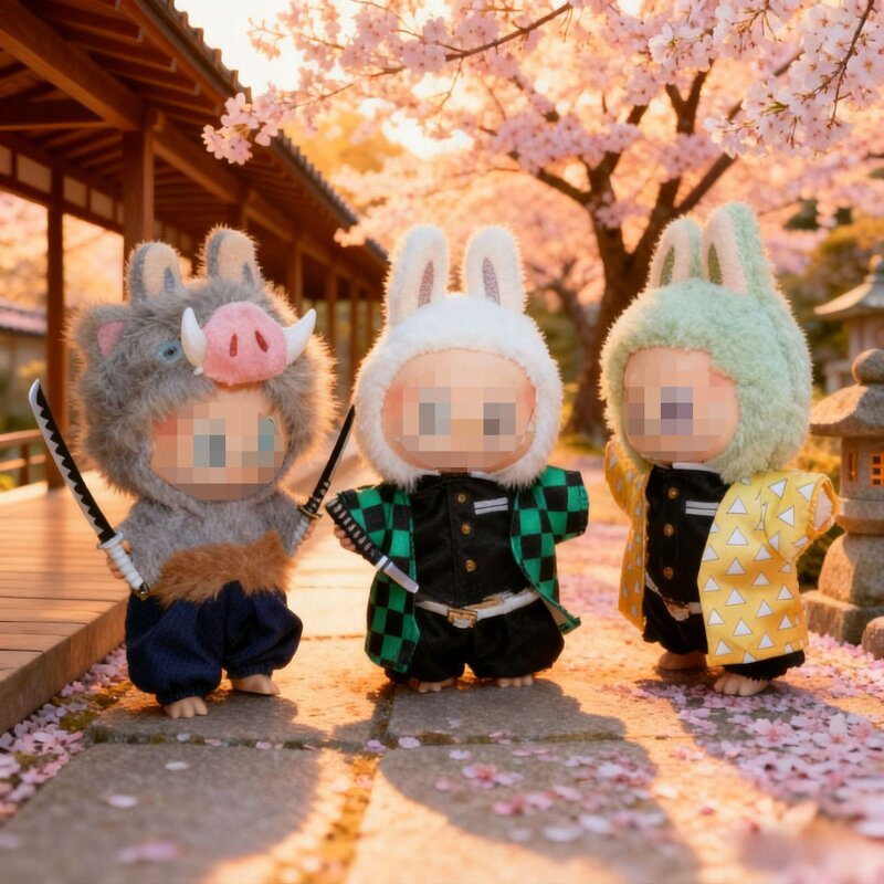 Doll Accessories Manufacturer - OEM/ODM Japanese Kimono 17cm Cosplay