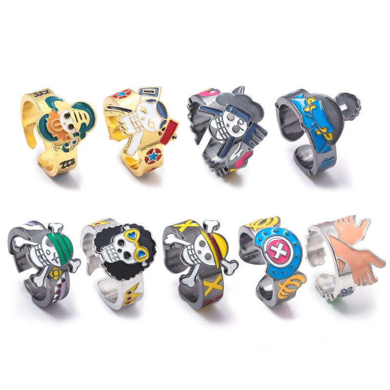 Cosplay Ring Manufacturer - OEM/ODM Anime One Pieces Metal Character