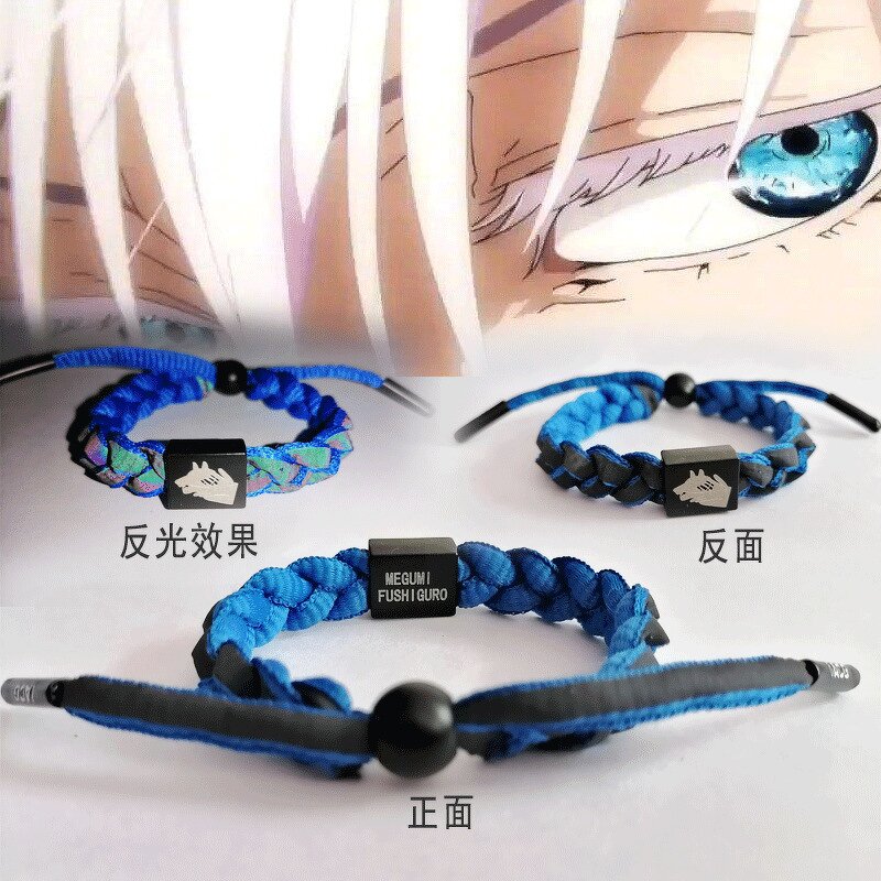 Anime Bracelet Manufacturer - OEM/ODM Fashion Braided Gojo Satoru