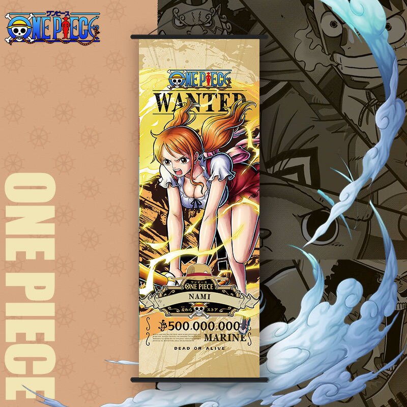 Anime Wall Scroll Manufacturer - OEM/ODM 10 Style One Pieces HD Printing