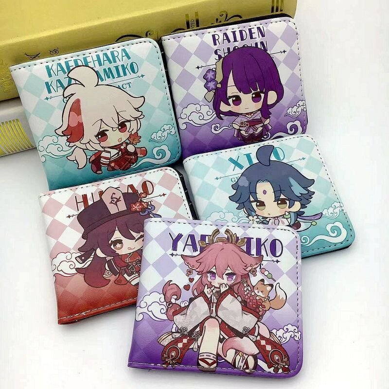 Coin Purse Manufacturer - OEM/ODM Anime Zhongli Barbatos Genshin Impact