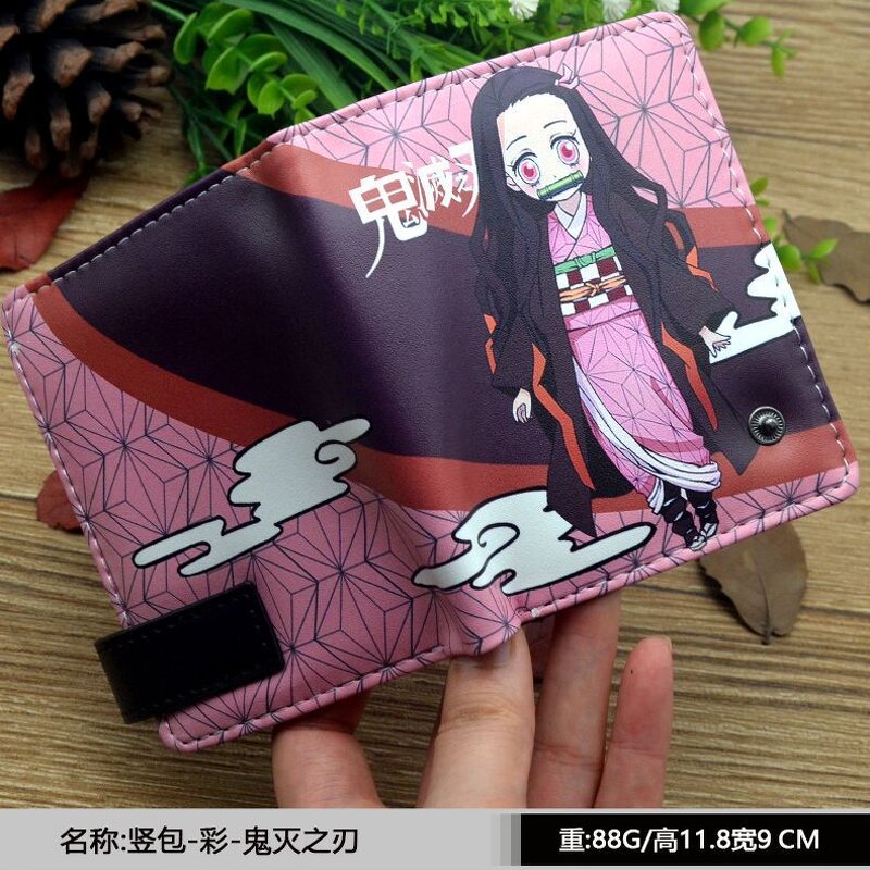 Coin Purse Manufacturer - OEM/ODM Cartoon Kimetsu No Yaiba Pu Leather