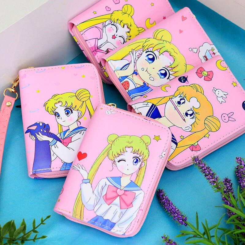 Coin Purse Manufacturer - OEM/ODM Cartoon Anime Print Cute Zip Pocket