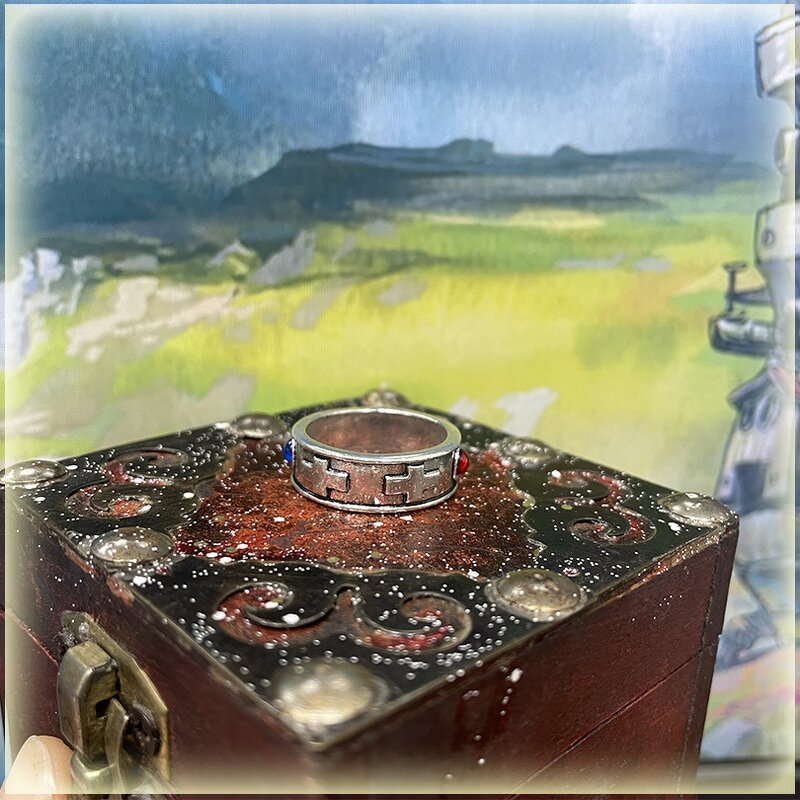 Anime Ring Manufacturer - OEM/ODM Movie Sophie Ruby Sapphire Couple