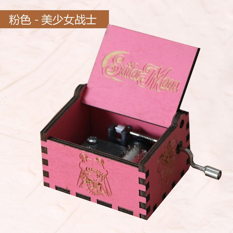 Wooden Music Box Manufacturer - Wholesale Melody Hand Crank Laser