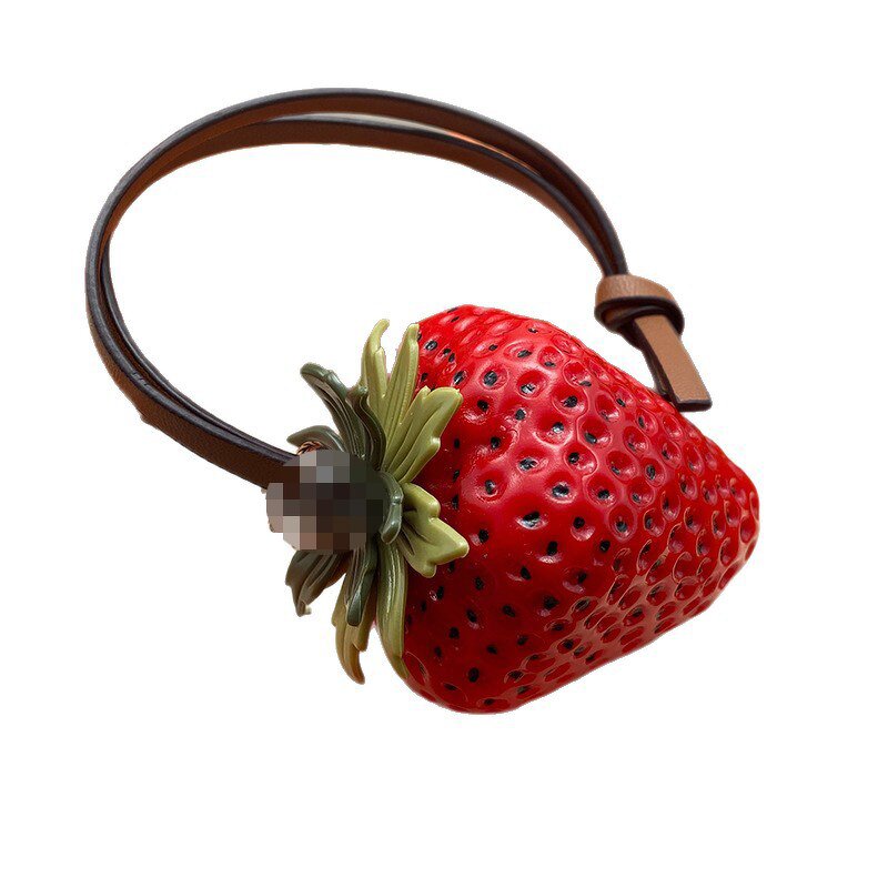 Bag Charms Manufacturer - OEM/ODM High Quality 3D Large Strawberry