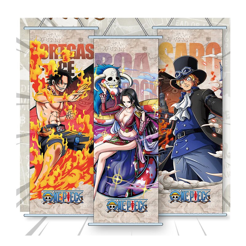 Anime Wall Scroll Manufacturer - OEM/ODM 7025cm 7 Style One Pieces