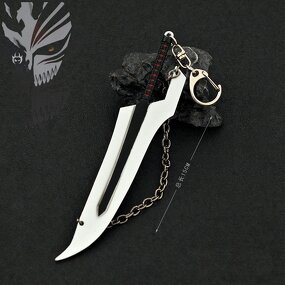 Metal Keychain Manufacturer - OEM/ODM Anime Kurosaki Ichigo Zangetsu