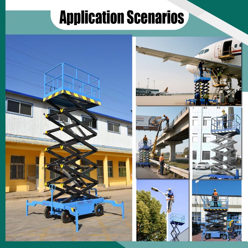 Aerial Man Lifting Platform Supplier - 500kg Electric Hydraulic Scissor Lift