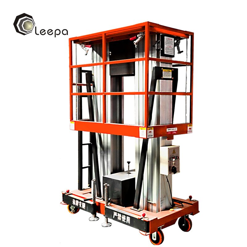Double Mast Hydraulic Lift Manufacturer - 200kg Load Capacity Hot Sale