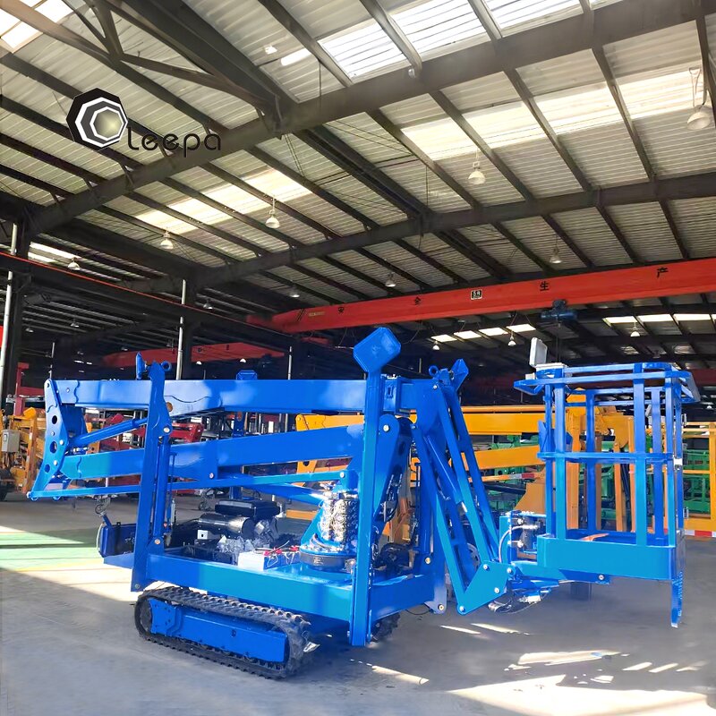 Crawler Cherry Picker Manufacturer - Off Road Tracked Boom Spider Manlift Telescopic
