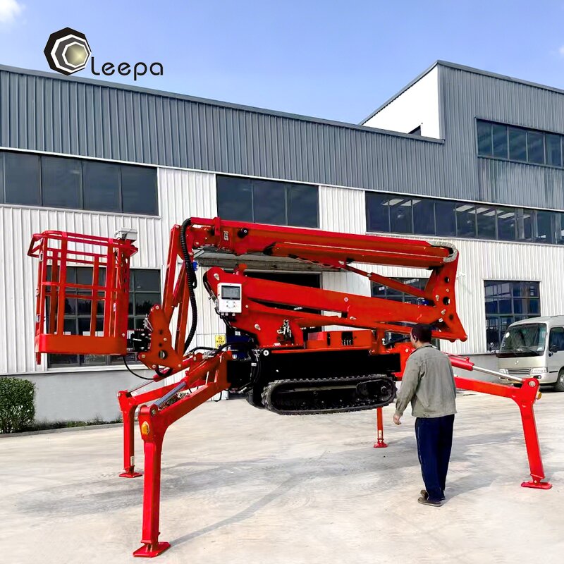 Crawler Cherry Picker Manufacturer - Tracked Off Road Spider Lift Table Telescopic