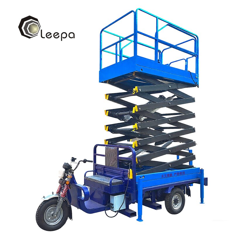 High Altitude Operation Lift Manufacturer - Electric Three Wheel Mobile Scissor