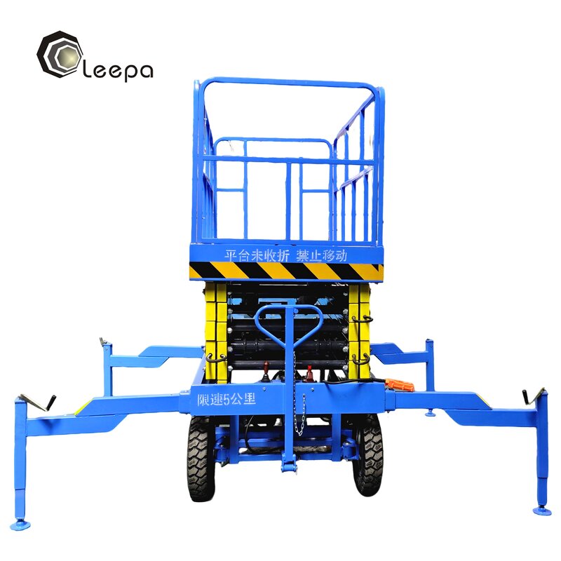 Electric Lift Platform Factory - 6m-14m Mobile Scissor 300kg to 500kg Load