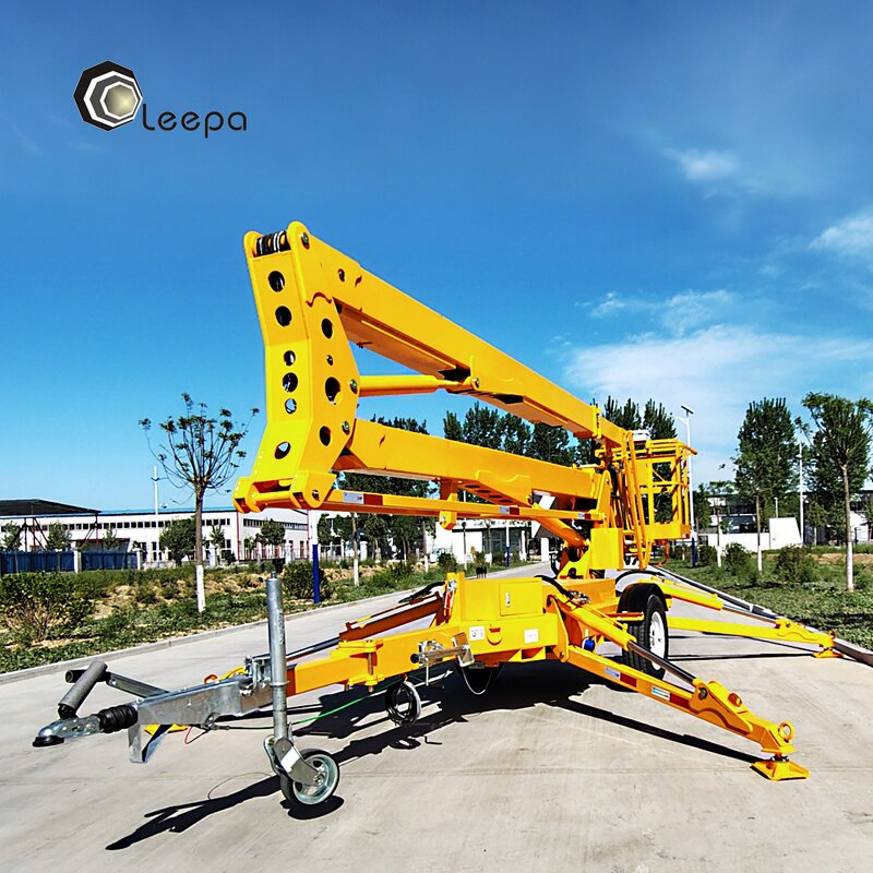 Telescopic Spider Boom Lift Supplier - Hydraulic Cherry Picker 20m 200kg Aerial