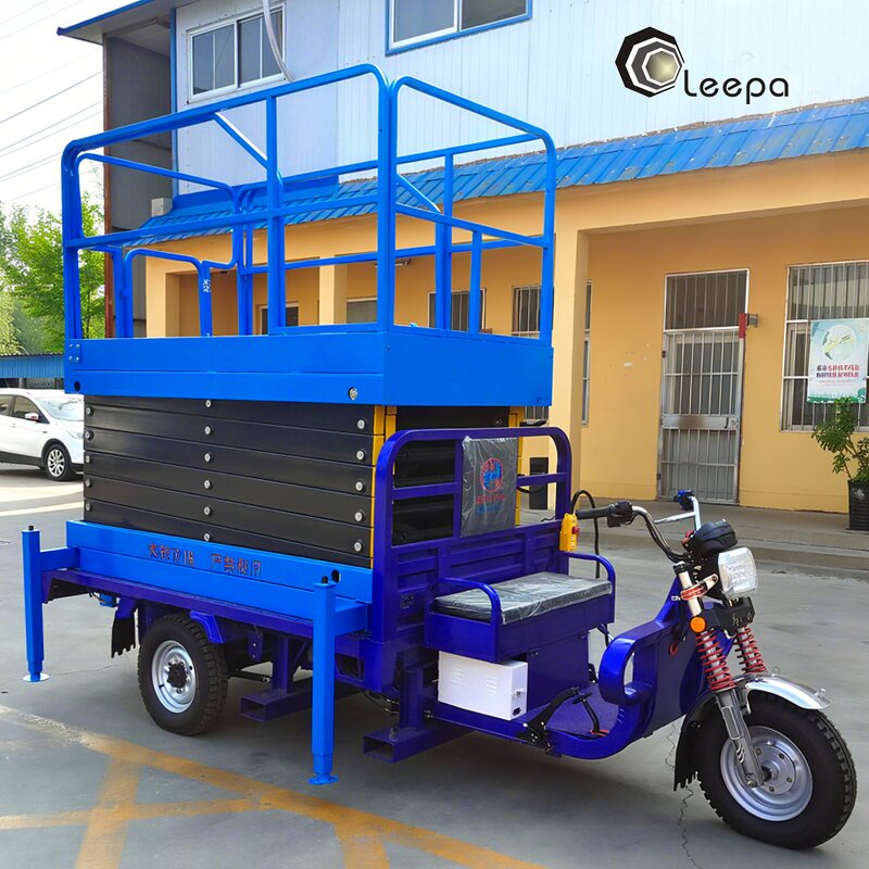 High Altitude Operation Lift Manufacturer - Electric Three Wheel Mobile Scissor