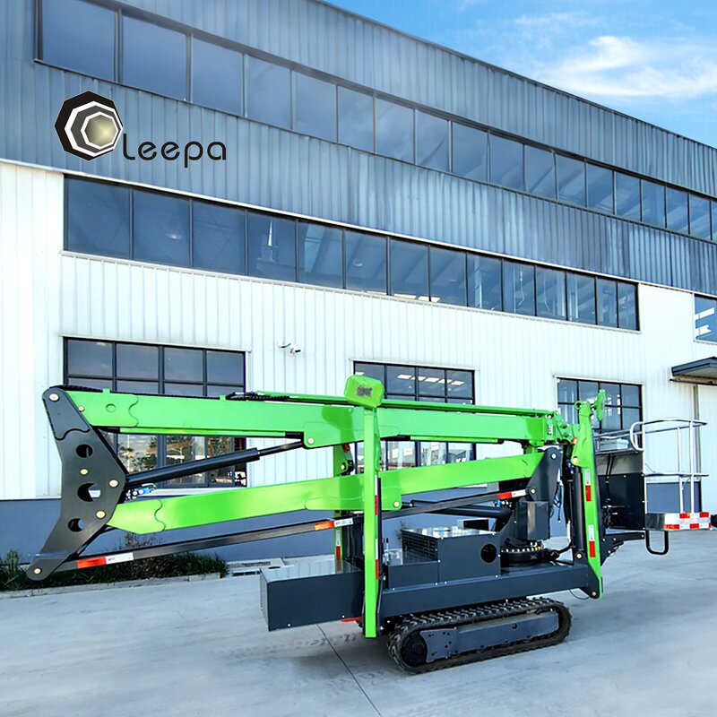 Crawler Cherry Picker Manufacturer - Off Road Tracked Boom Spider Telescopic