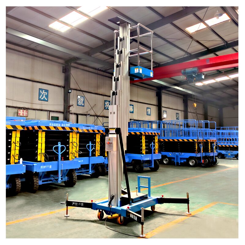 Aluminum Alloy Mast Lift Factory - High Quality Portable for Outdoor Use