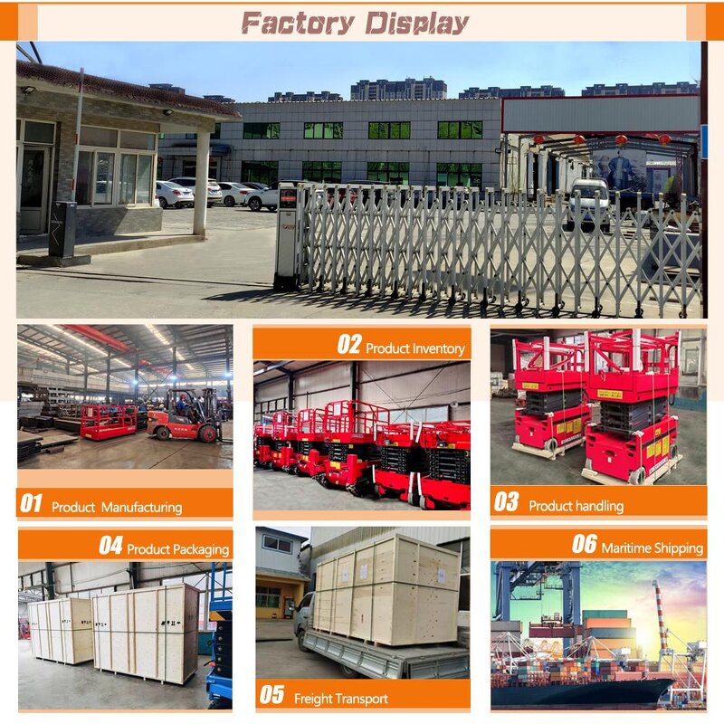 Movable Scissor Lift Supplier - Portable Hydraulic Aerial Lifting 6m-12m