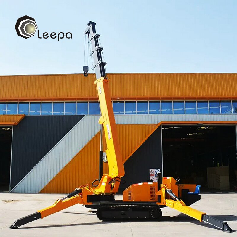 Electric Spider Crane Supplier - Mini Folding Arm 1.2-8Ton for Sale