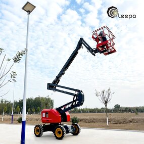 Self-propelled Crank Arm Lift Factory - Electro-hydraulic Remote Control Lifting Platform