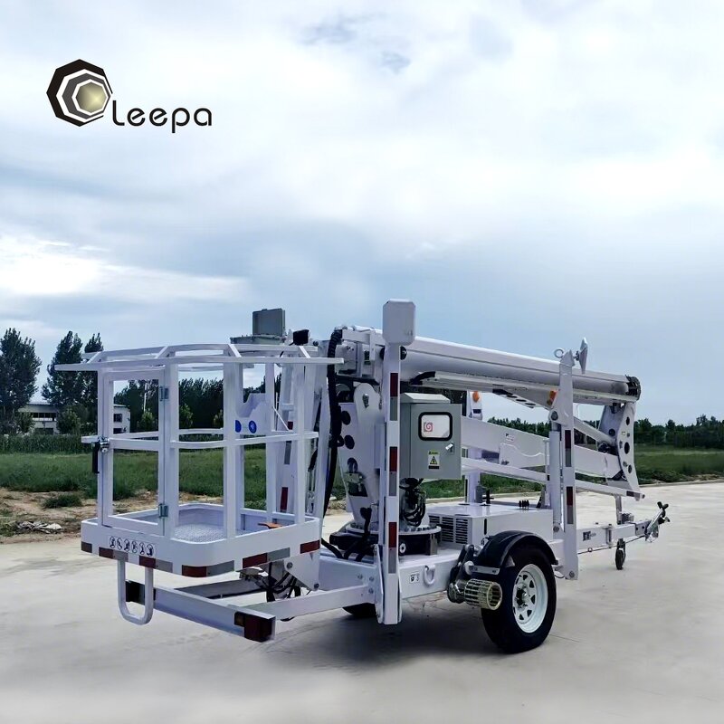 Cherry Picker Articulated Lift Supplier - Skylift Tracked Towable Spider Boom